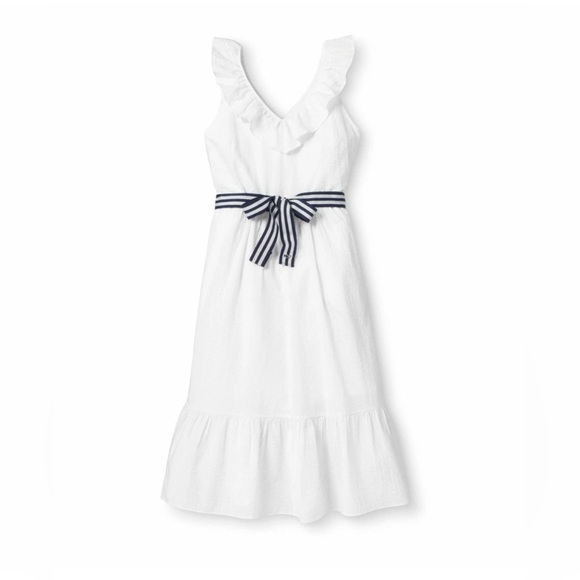 Vineyard Vines for Target Sleeveless White Ruffle Sundress - Medium - NWT - Picture 2 of 15